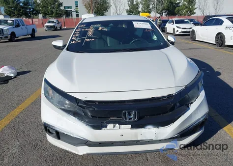 2020 Honda Civic Sport z USA, uszkodzony, nr VIN 2HGFC2F81LH570438
